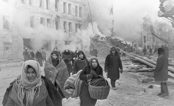 Obyvatelé Leningradu