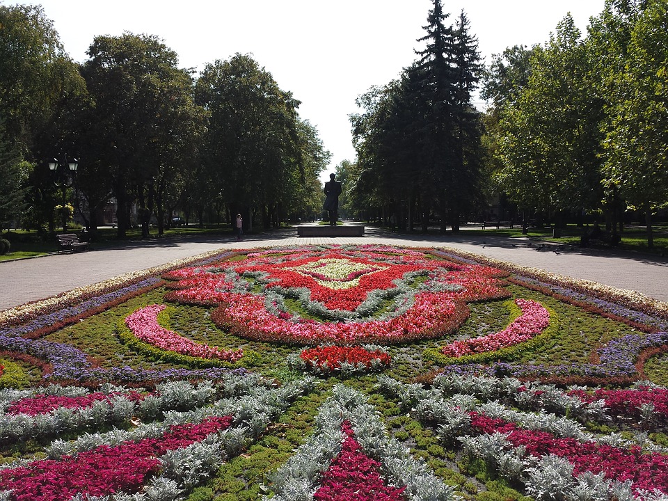Cvetlična gredica mesta Stavropol