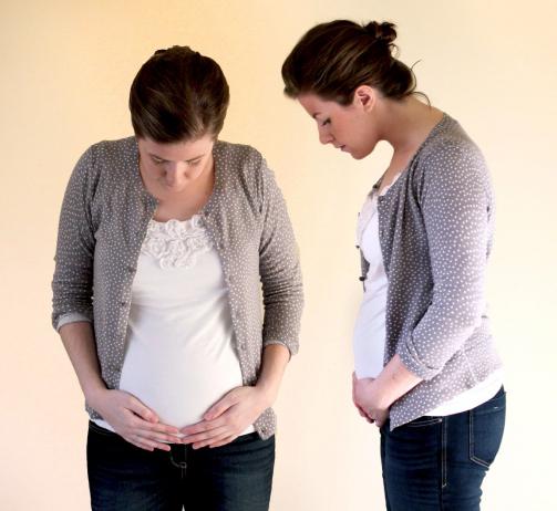 Foto incinta di 14 settimane