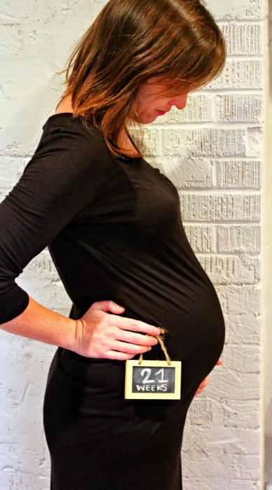 21 týdnů těhotenství