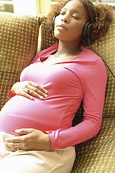 břicho na 26. týdnu těhotenství