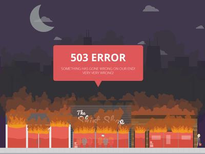 serverový kód chyby 503