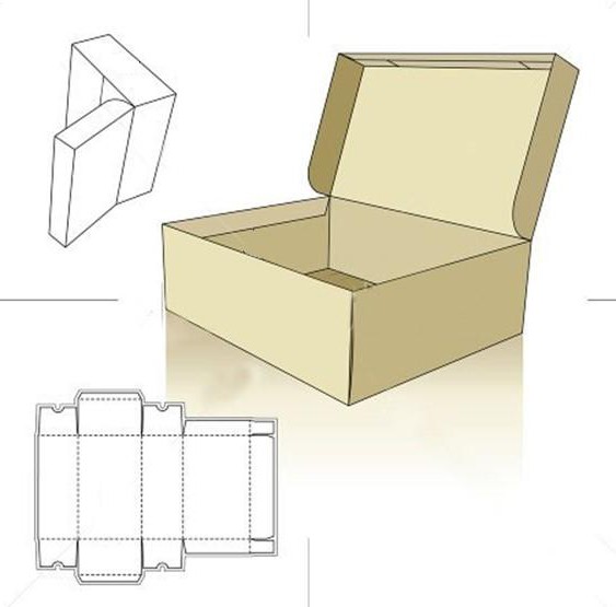 DIY kutija od kartonske majstorske radionice