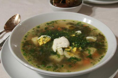 Recept za juhu od juhe s kiselinom