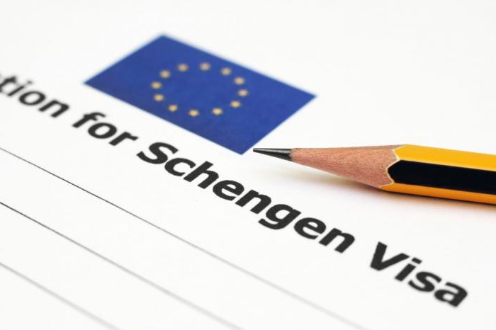 Formulář žádosti o schengenské vízum