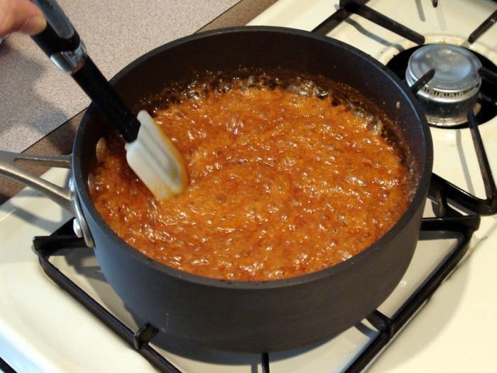 gotowanie karmelu