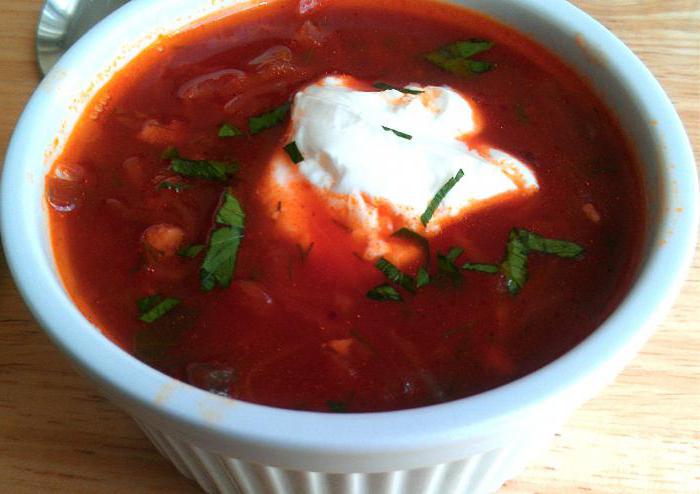 ricetta classica di pollo al borscht