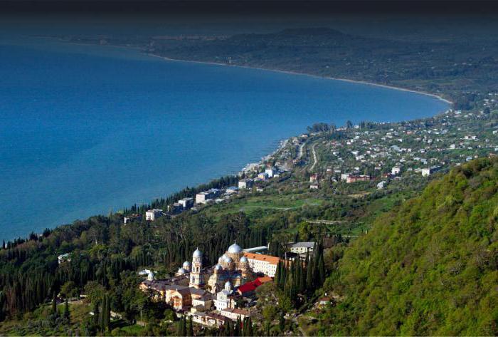 výlet do Abcházie s dítětem