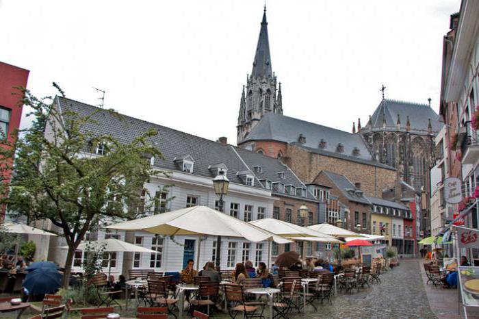 Město Aachen Německo