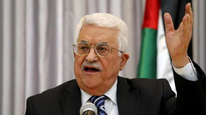 Il leader palestinese Mahmoud Abbas