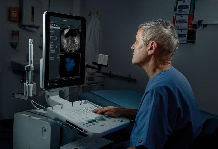 ultrazvuk v břiše, který je součástí průzkumu
