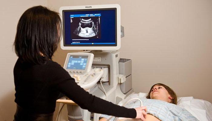 vgrajen abdominalni ultrazvok