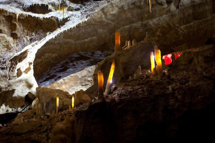 Abcházie Nová Athosová jeskyně