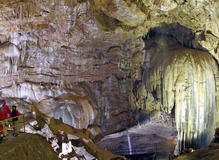 Nová Athos jeskyně Abcházie