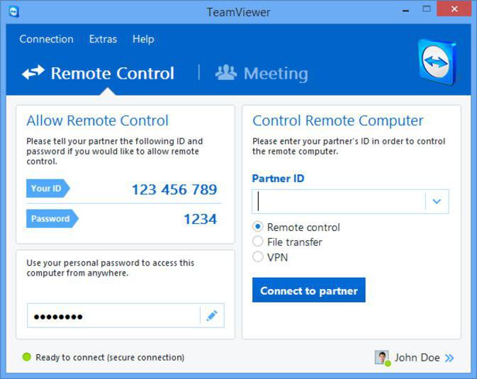configurare l'accesso remoto al computer tramite Internet