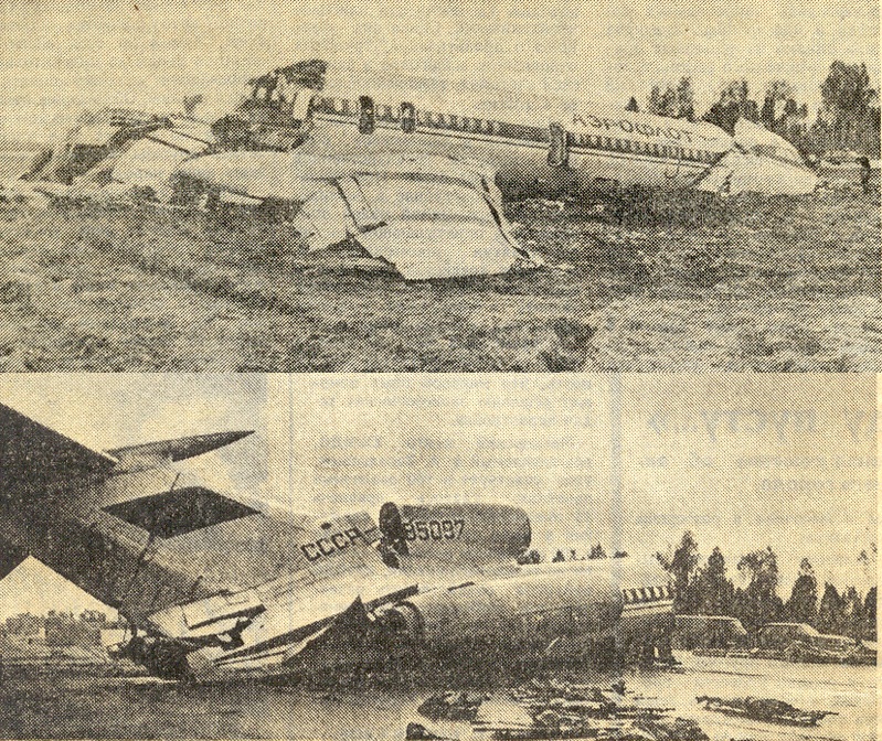 pristajanje letalskih nesreč