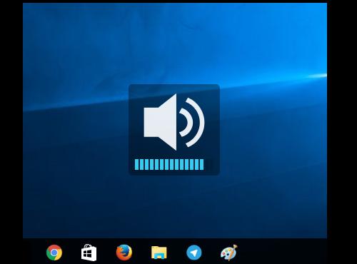 Icona del volume quando si utilizza Acer Manager