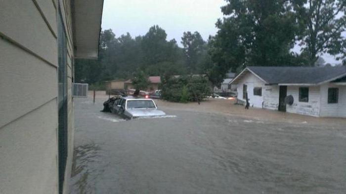 sequenza di alluvione