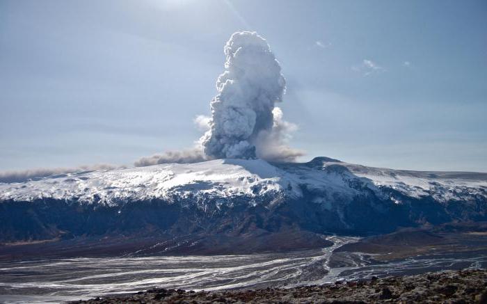 Vulcano Eyyafyadlayekyudl in Islanda