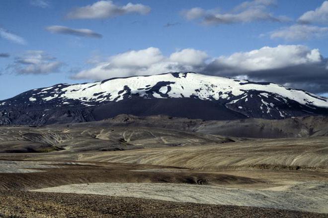 il più grande vulcano in Islanda