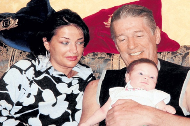 Julia Mashina, Alexander Abdulov e la figlia Zhenya