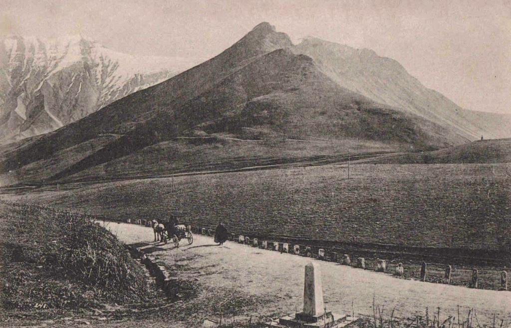 Gruzínská vojenská silnice začátek XX. Století