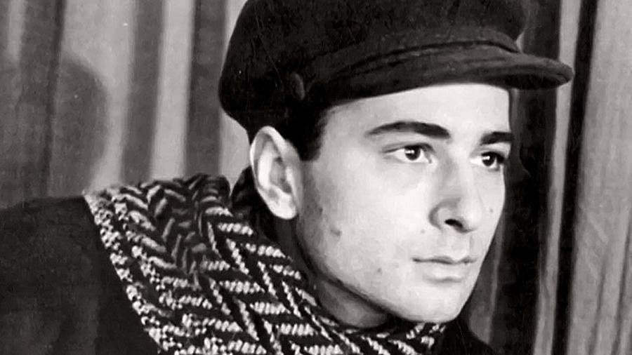 Aktor Gomiashvili w młodości