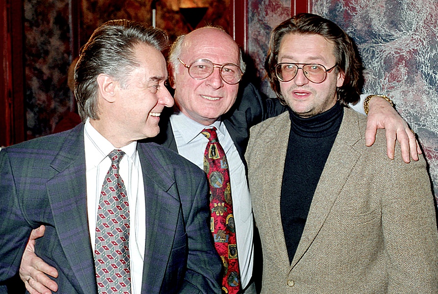Archil Gomiashvili, Andrei Dementiev a Alexander Gradsky v Praze