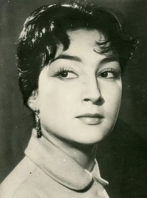 Igralka Liana Georgievna Gomiashvili, prva žena Archila Mikhailovicha
