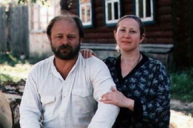 Vladimir Ilyin e sua moglie Zoya Pylnova
