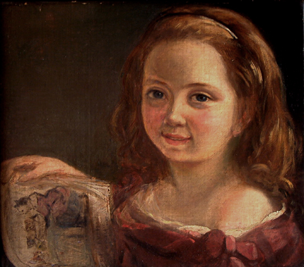 Portrét sedmileté Ada Byronové