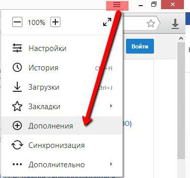 kako onemogočiti adblock v Yandexu