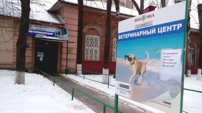 način delovanja in naslove veterinarskih lekarn v Moskvi
