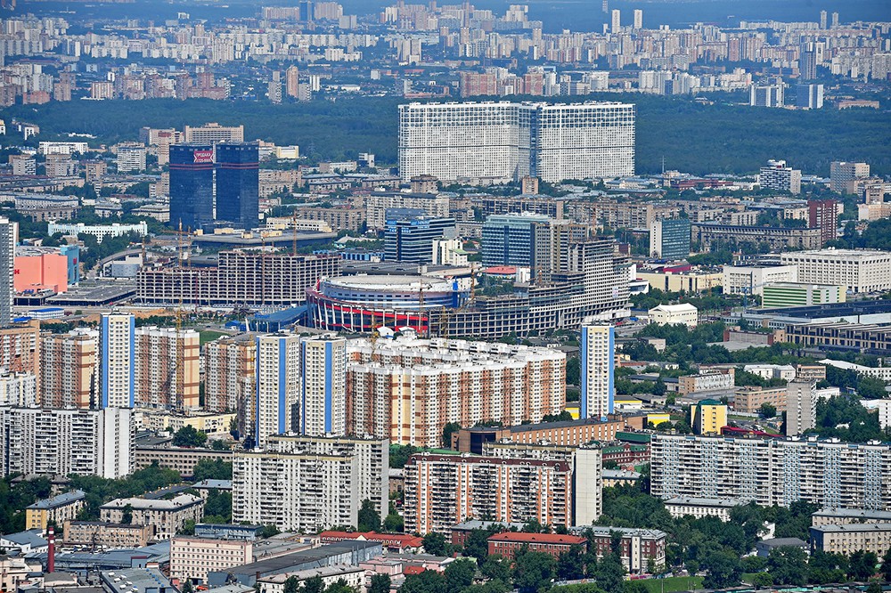 upravnih okrožij mesta Moskve