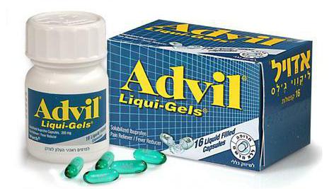 advil instrukcje użytkowania