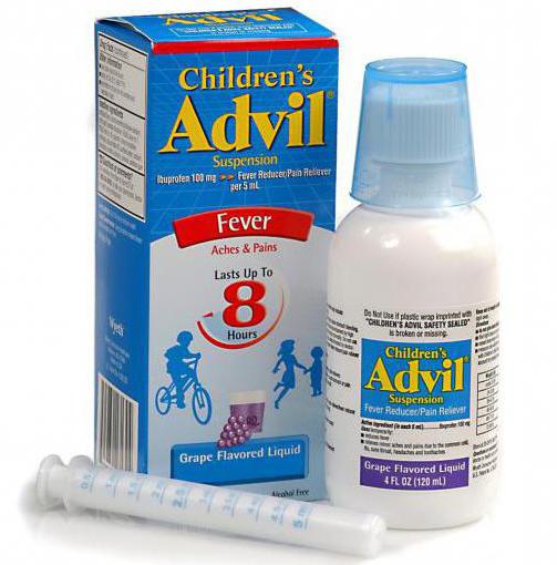 Advil instrukcje dla dzieci