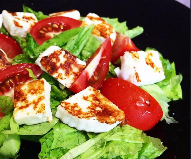 Adyghe recept za salatu od sira