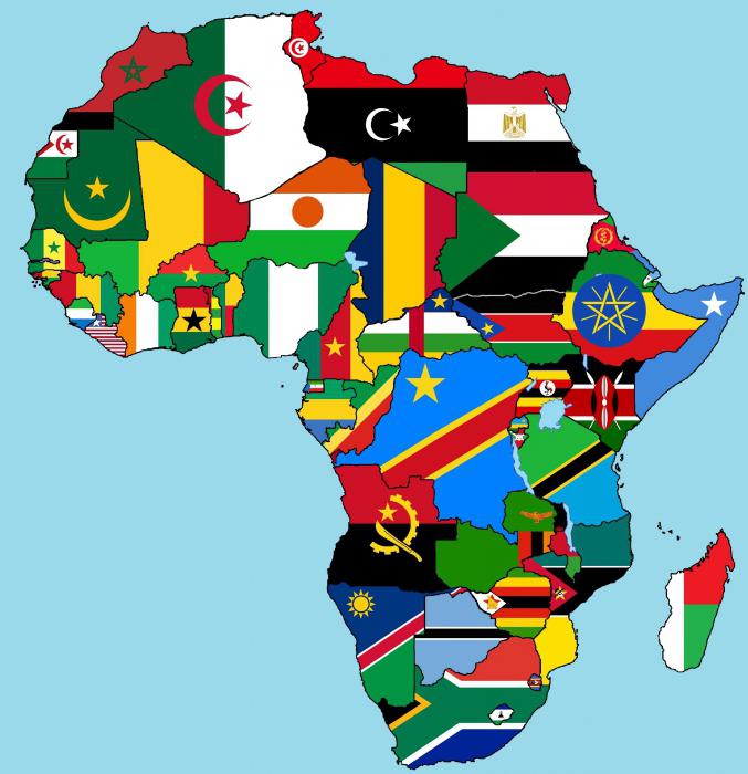 Elenco dei paesi africani