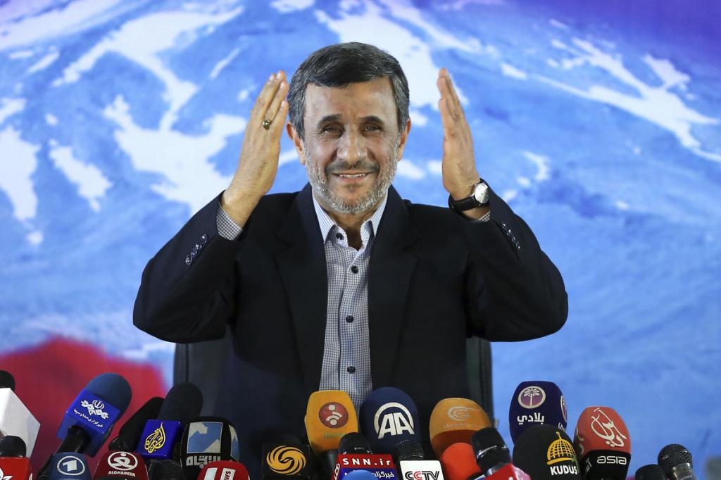 Konferencja prasowa Ahmadineżad.