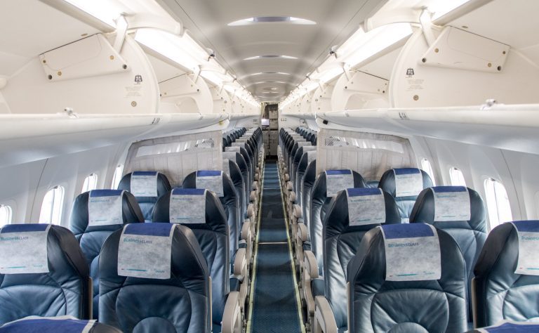 Kabina samolotu Bombardier Q400