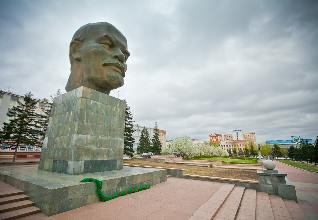 Главата на Ленин