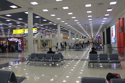 interno dell'aeroporto