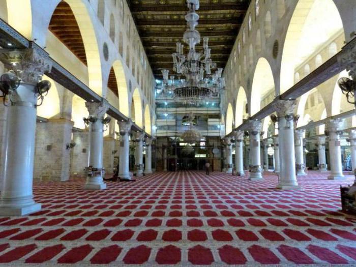 al aqsa mešita v jeruzalémské fotografii