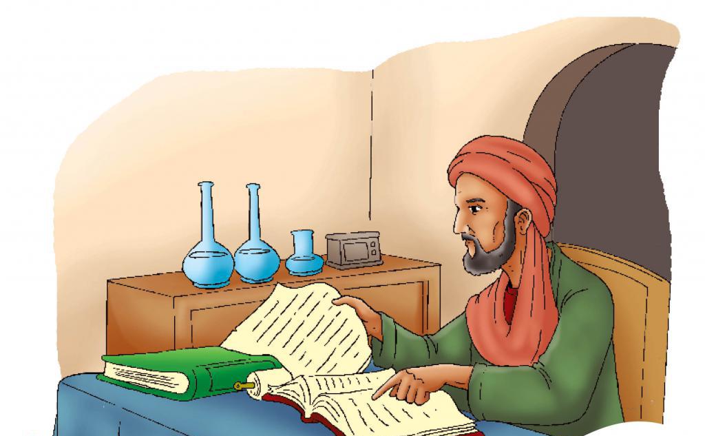 Al-Farabi czyta.