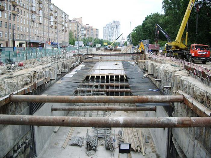 Costruzione del tunnel baltico Alabyano
