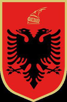 герб на Албания