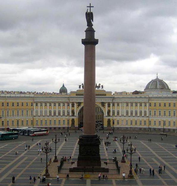 kolumna aleksandryjska w Petersburgu