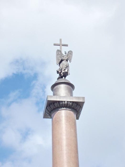 punti panoramici della colonna di San Pietroburgo di Alexander