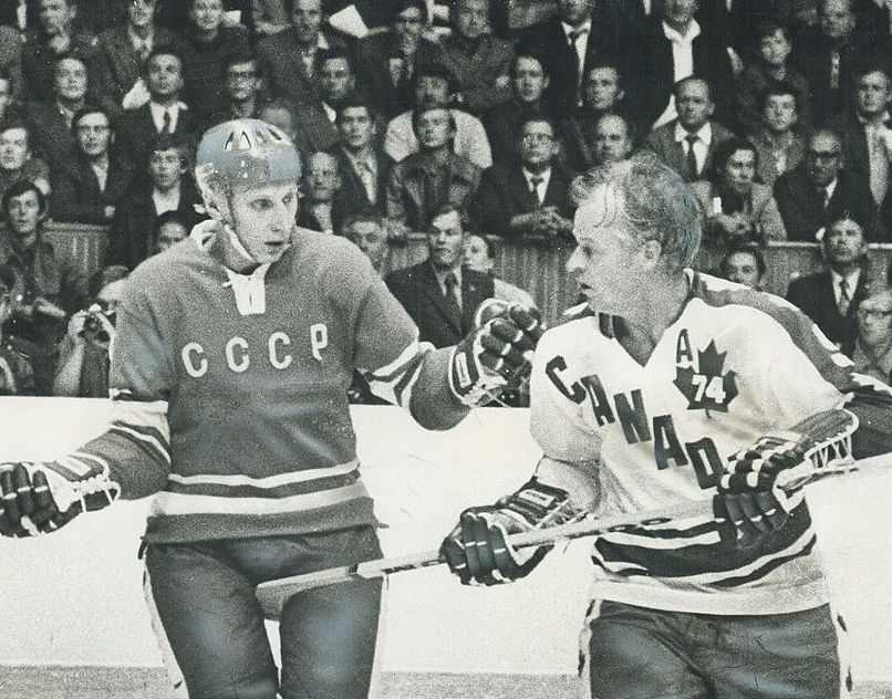 Zápasy SSSR - VHA.  S Gordie Howe