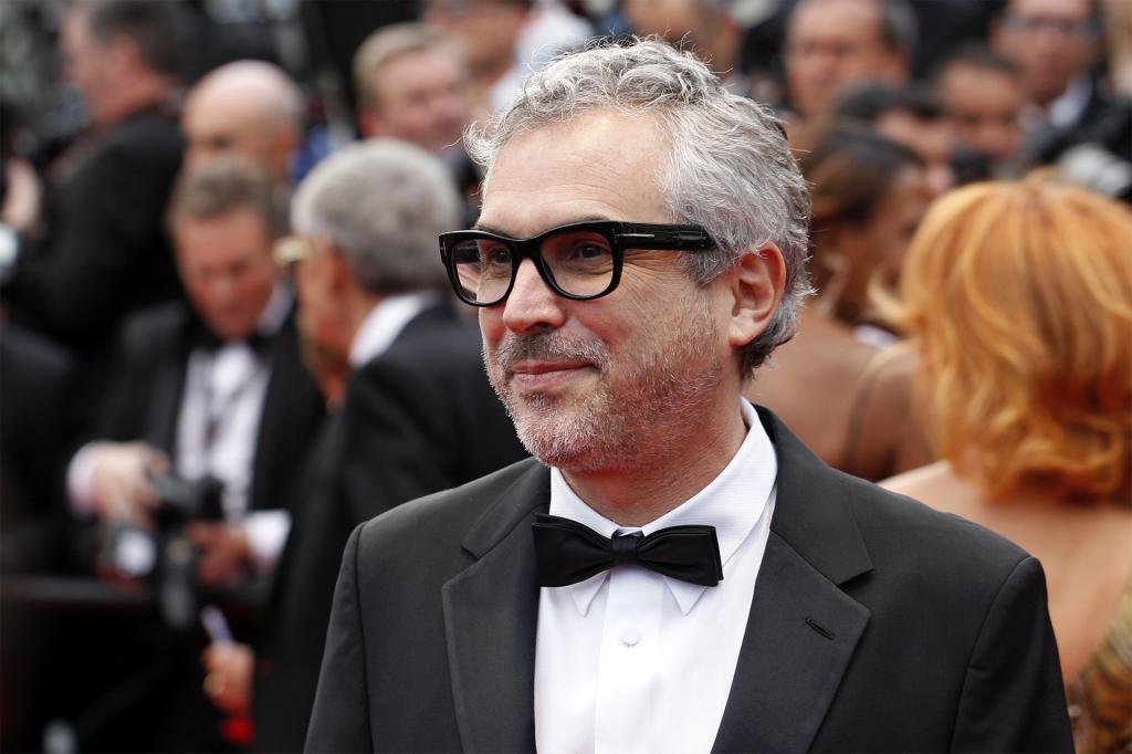Alfonso Cuarón sul tappeto rosso
